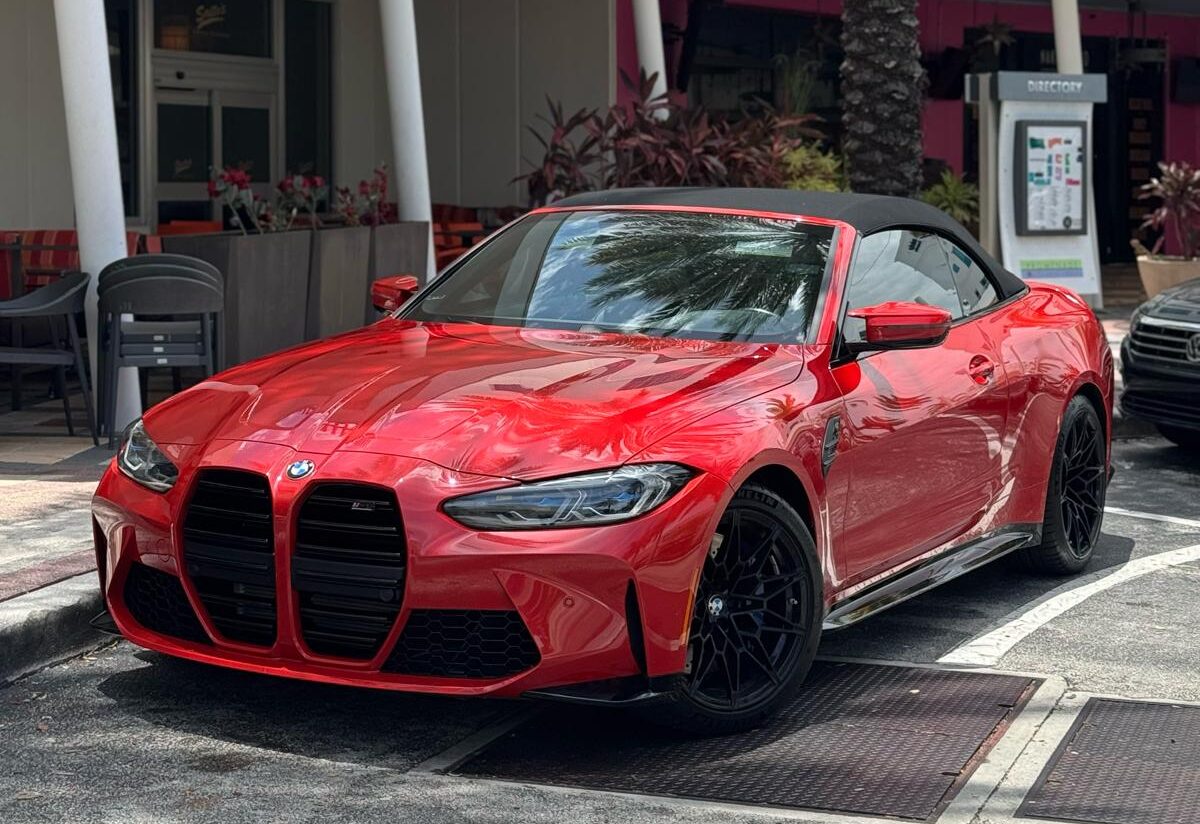 BMW M4 Competition xDrive Convertible rental Miami photo 1