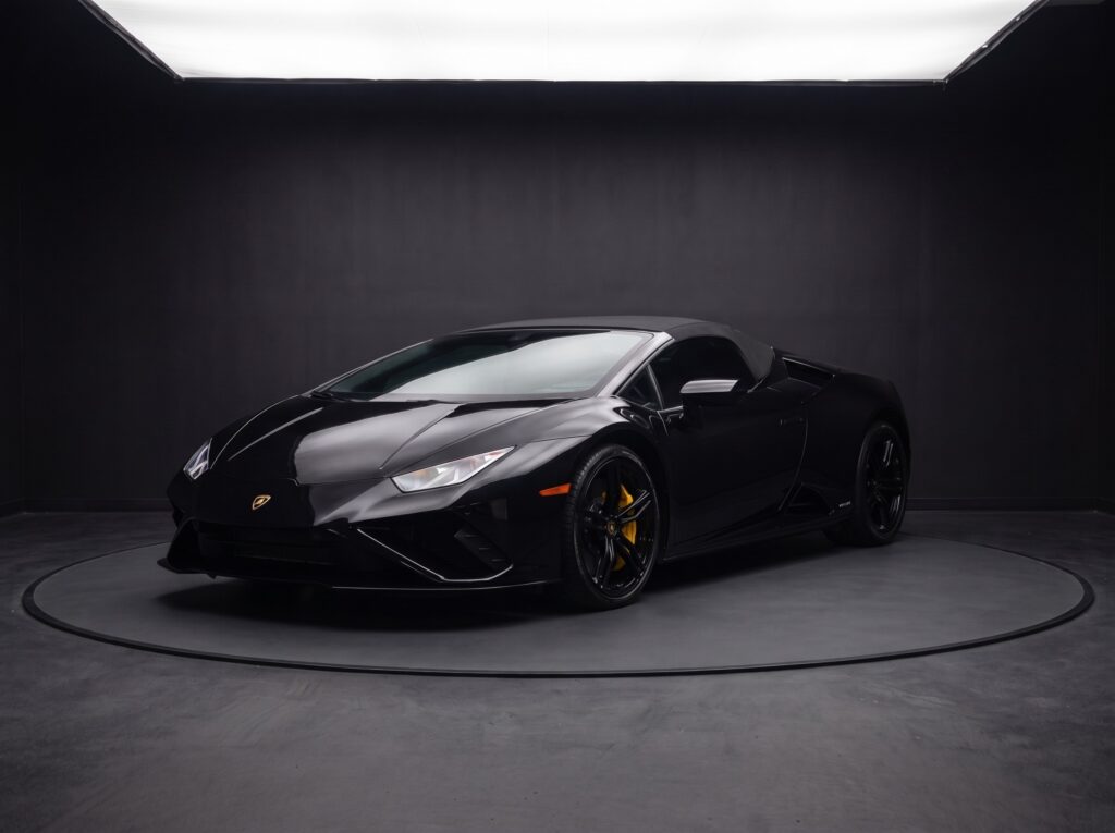 Lamborghini Huracán EVO Spyder in the 95 Auto Club fleet