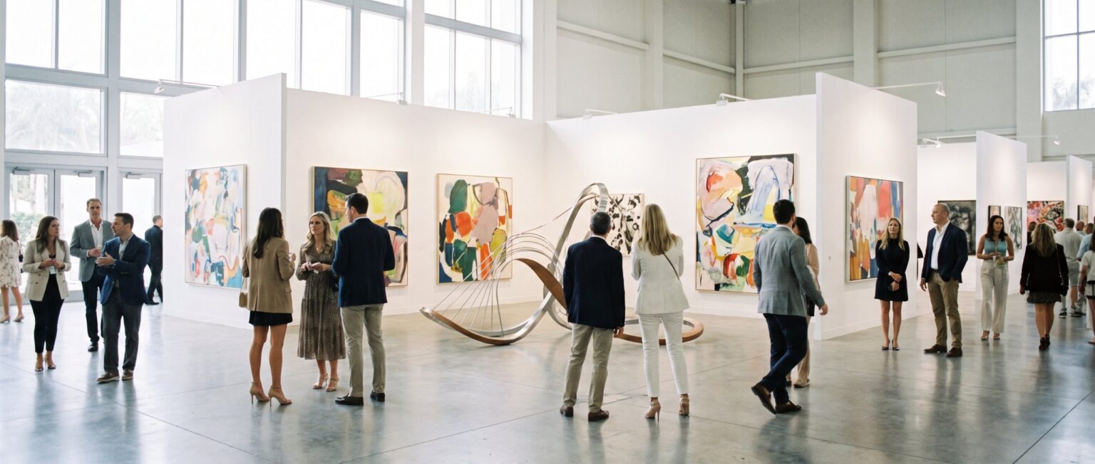 Contemporary art fair during Miami Art Week