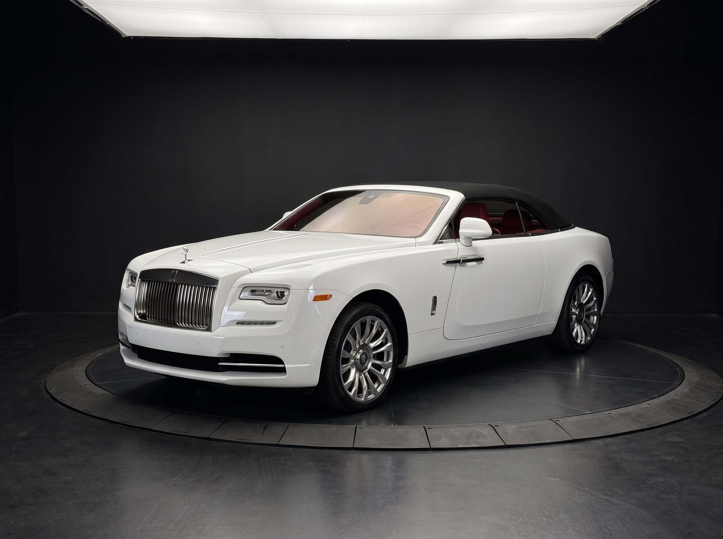 Rolls-Royce Dawn convertible rental in Miami by 95 Auto Club